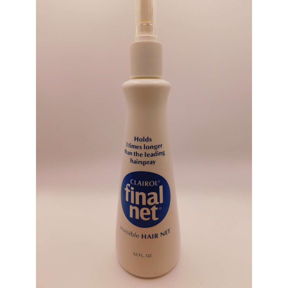 Vintage 1971 Clairol Final Net Pump Hair Spray 2/3 Full